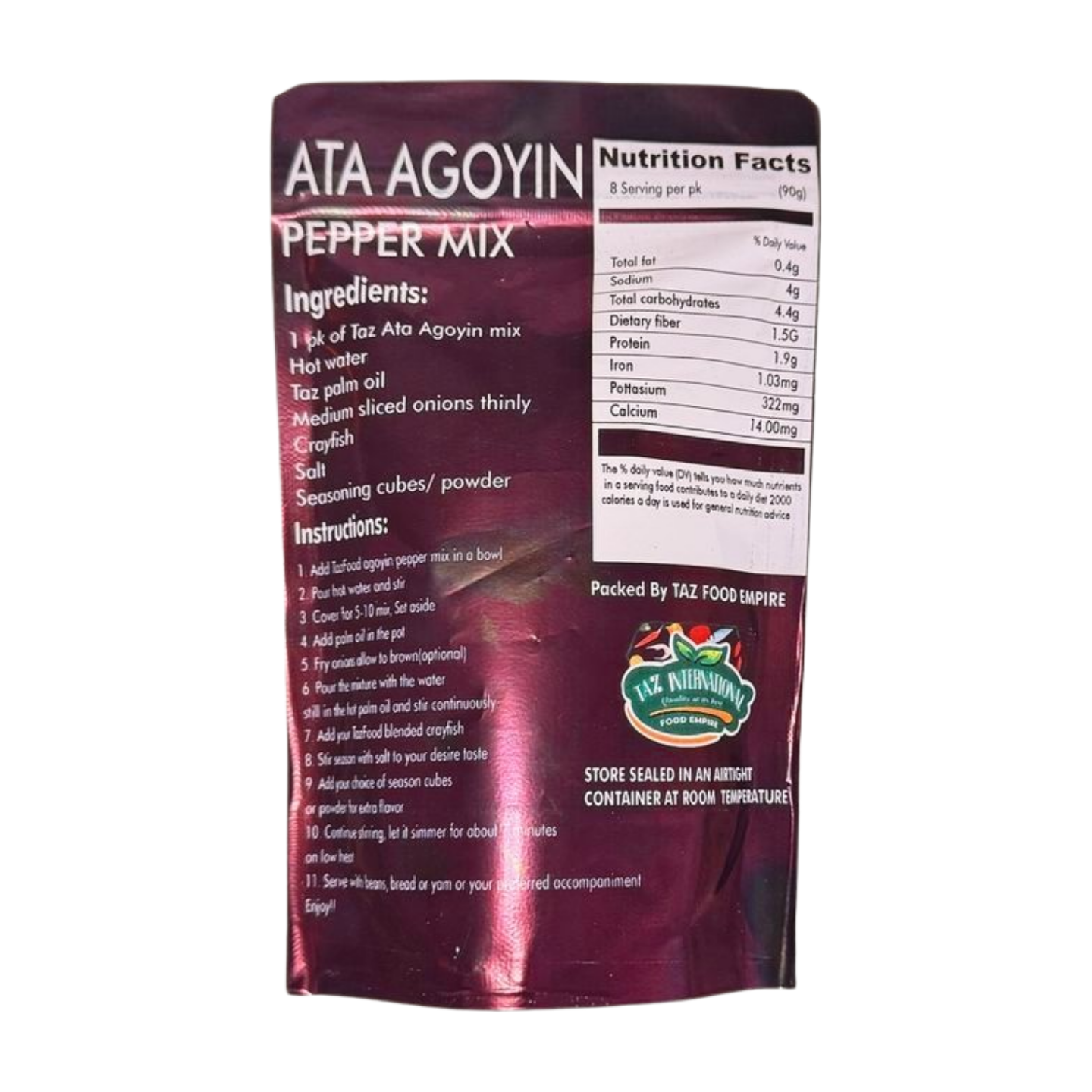 Ata Agoyin Dried Pepper Mix