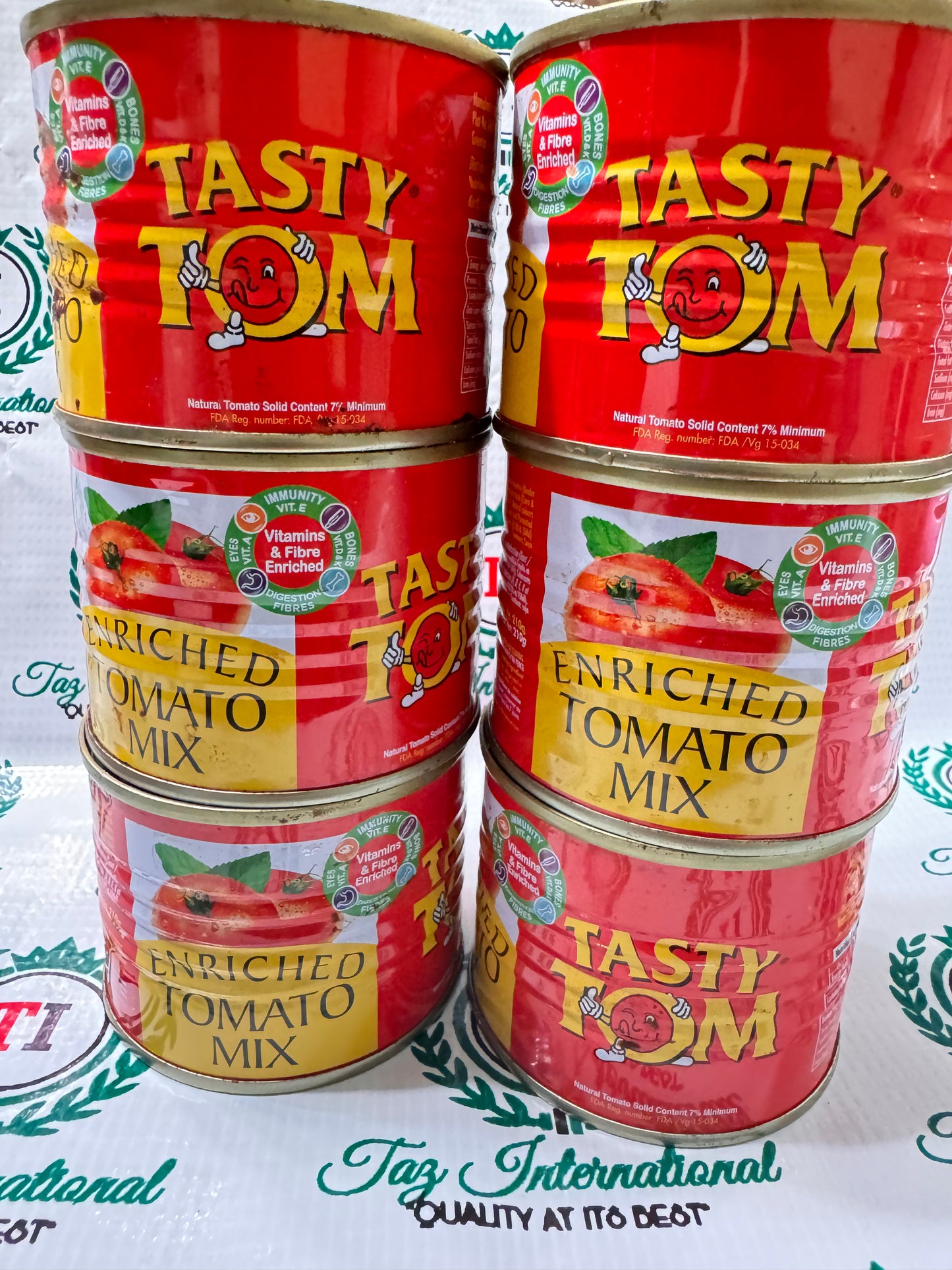 Tasty Tom tomatoes paste 210g