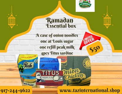 Ramadan essential box