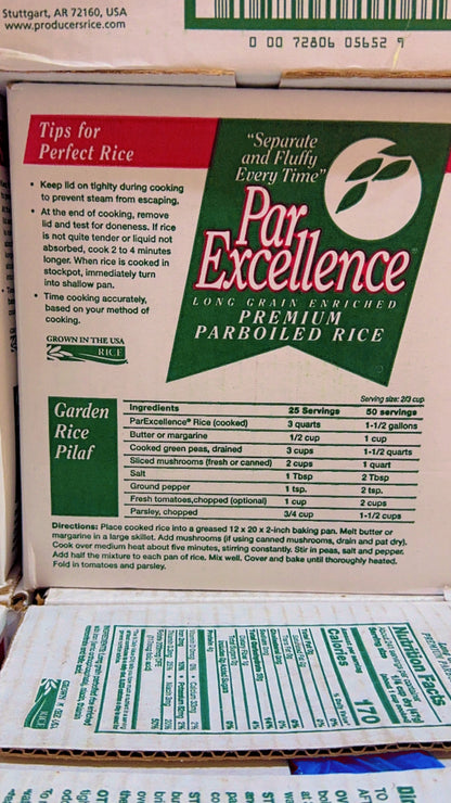 Par Excellence Rice 25LB