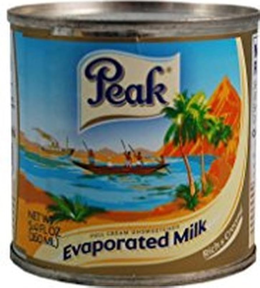 Peak evaporated milk