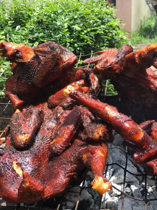 Spicy Smoked Guinea fowl (AWO)